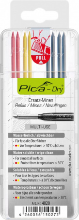 PICA-MARKER 4020/SB К-т грифелей для карандаша Pica-Dry