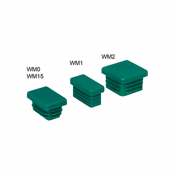 Walraven  BIS RapidRail Заглушка для профиля, цвет зеленый WM0 (27х18 мм), WM15 (30х20 мм)  6566000