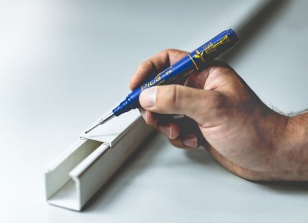 PICA-MARKER 150/41/SB Строительный маркер для глубоких отверстий Pica - Ink (Синий)