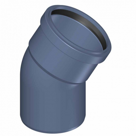 POLO-KAL  Шумопоглощающий отвод канализационный 30° 90-30°  02171