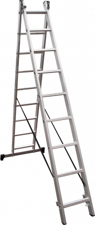 Лестница алюминиевая двухсекционная VIRA NV4220 артикул 4220209