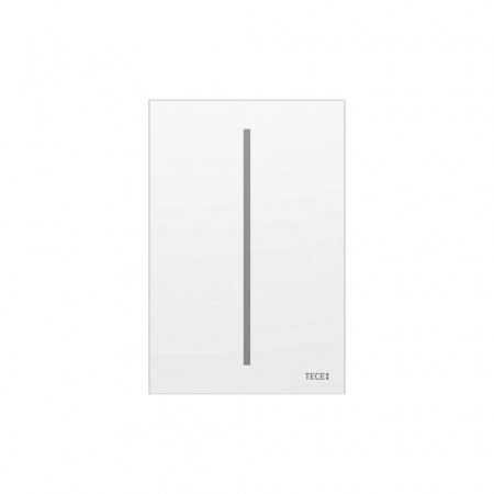 TECE TECEfilo панель смыва писсуара стекло питание от батареи 7 2 В Белая 9242061