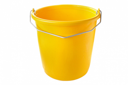 Ведро строительное.жёлтое 14 л COMENSAL