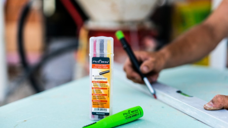 PICA-MARKER 6070 К-т грифелей для карандаша Pica BIG Dry (Summer Heat, темне красные желтые) в кейсе