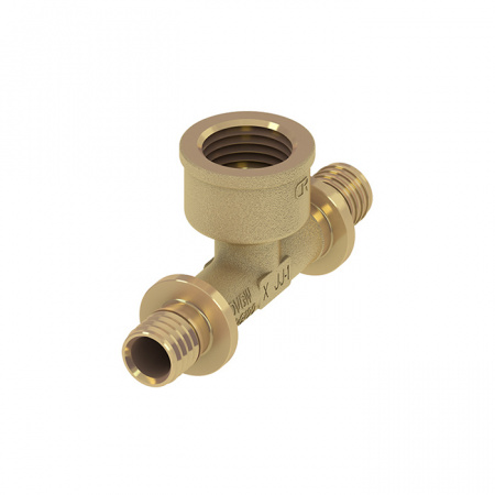 TECE  Тройник 90° с внутренней резьбой, латунь 25 × Rp 3/4" × 25  769525