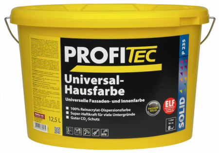Краска PROFI Tec P235  weiss Universal-Hausfarbe, 12,5л