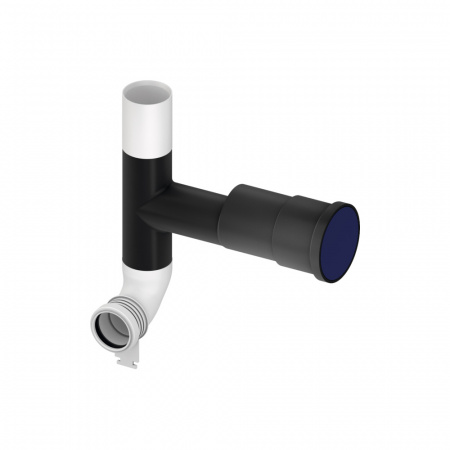 TECE  Сливной патрубок с отводом для подключения к вентиляции DN 70, 90 градусов, отвод вправо  9820078