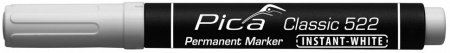 PICA-MARKER 522/52 Маркер строительный белый, круглый наконечник (1-4 мм)