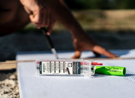 PICA-MARKER 6045/SB К-т грифелей для карандаша Pica BIG Dry (4 красных, 4 темных, 4 белых) в кейсе (в блистере)