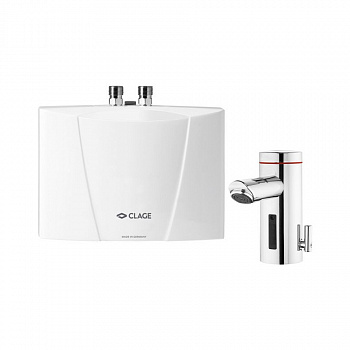 Clage  Проточный водонагреватель с сенсорным краном 220В MBX 3 Lumino  1500-15113