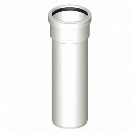 POLO-KAL  Шумопоглощающая труба с раструбом Ø 90 250мм  02411