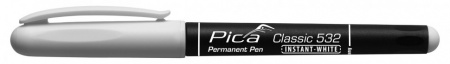 PICA-MARKER 532/52 Маркер строительный INSTANT WHITE Белый, круглый наконечник (1-2 мм)