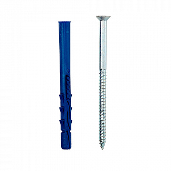 Рамный дюбель Rawlplug R-FF1-N-10K080 с воротником нейлон сталь 8.8 (250шт)