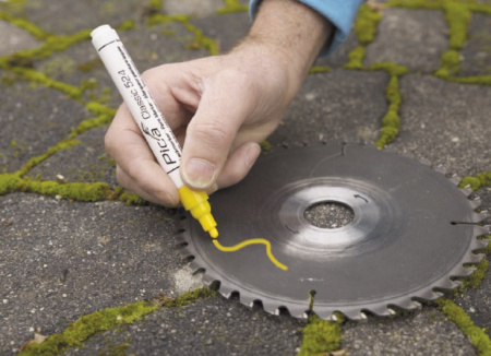 PICA-MARKER 524/36 Маркер строительный с краской, зелёный, круглый наконечник (2-4 мм)