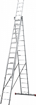 Лестница алюминиевая трехсекционная NV1230 артикул 1230316