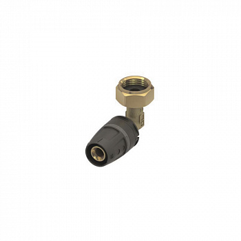 TECE  Уголок соединительный 90° с накидной гайкой, латунь 16 × R 1/2"  8730216