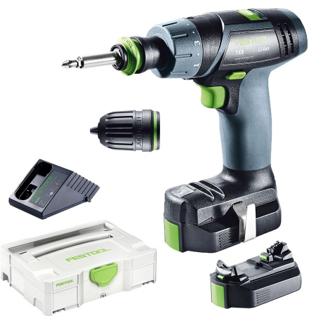 Акк. дрель-шуруповерт TXS Li 2,6 Plus Festool +