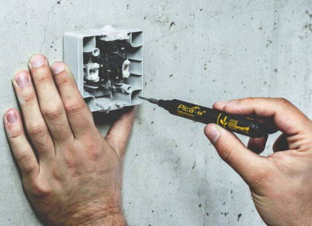 PICA-MARKER 150/41/SB Строительный маркер для глубоких отверстий Pica - Ink (Синий)