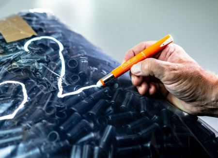 PICA-MARKER 8083/SB Сигнальный (толстый) маркер Pica - Gel (Черный) в блистере