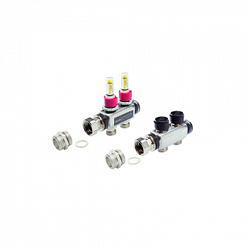 TECE  Дополнительные модули для наращивания коллекторов 2 контура/монтажная длина 153 мм  77310022