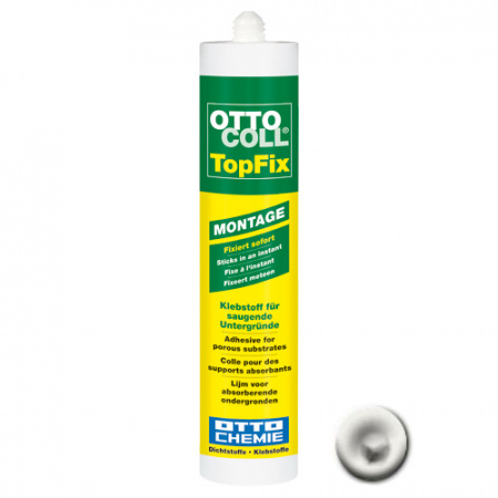 Профессиональный акриловый клей OTTOCOLL TOPFIX, (жемчужно-белый), 310мл