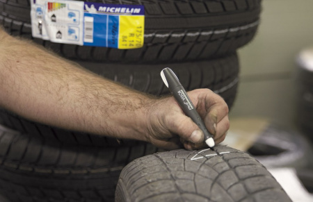 PICA-MARKER 990/52 Строительный маркер Pica - Visor permanent (Белый) Многоразового использования