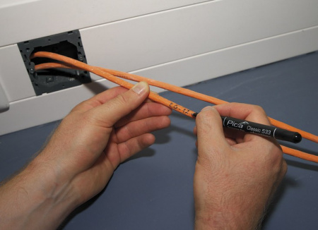 PICA-MARKER 533/46 Маркер строительный черный, наконечник (0,7 мм)