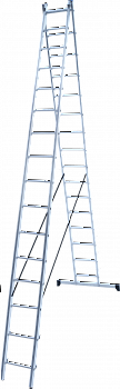 Лестница алюминиевая двухсекционная NV1220 артикул 1220216