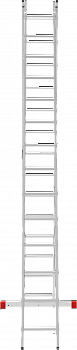 Лестница алюминиевая многофункциональная двухсекционная NV2220 артикул 2220214