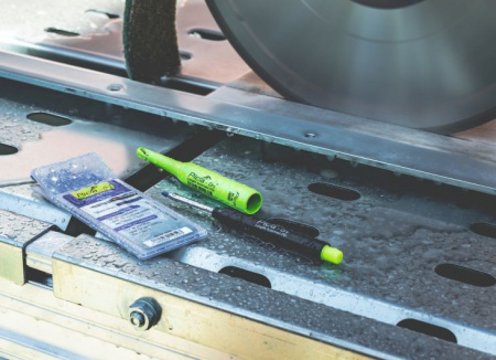 PICA-MARKER 4041 К-т грифелей для карандаша Pica - Dry (10 шт синие) в кейсе