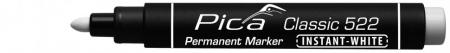 PICA-MARKER 522/52 Маркер строительный белый, круглый наконечник (1-4 мм)