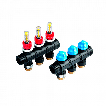 TECE  Коллектор пластиковый для поверхностного отопления 3 контура  77390030