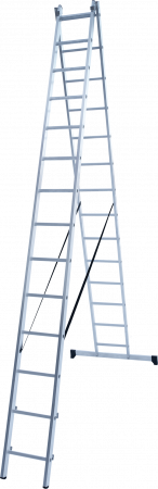 Лестница алюминиевая двухсекционная NV1220 артикул 1220214