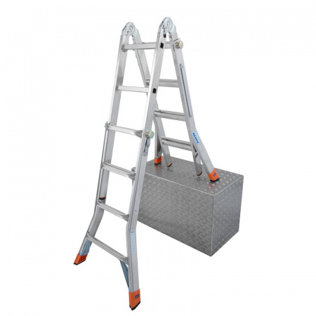 Шарнирная телескопическая лестница TeleMatic