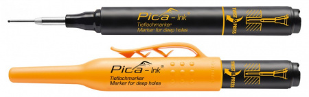 PICA-MARKER 150/46 Строительный маркер для глубоких отверстий Pica - Ink (Черный)