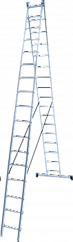 Лестница алюминиевая двухсекционная NV1220 артикул 1220217