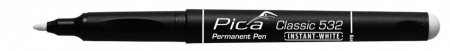 PICA-MARKER 532/52 Маркер строительный INSTANT WHITE Белый, круглый наконечник (1-2 мм)