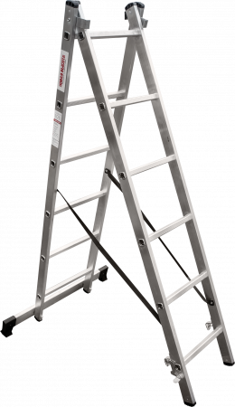 Лестница алюминиевая двухсекционная NV1220 артикул 1220206