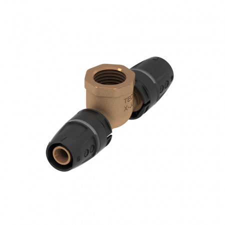 TECE  Тройник 90° с внутренней резьбой, бронза 25 x Rp 3/4" x 25  8713404