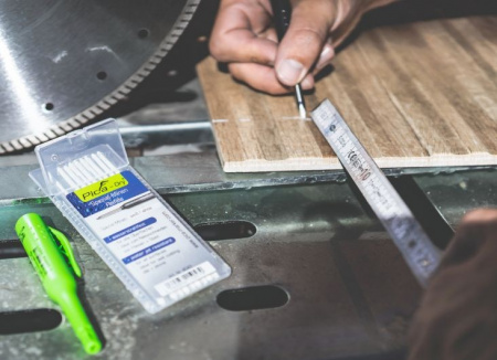 PICA-MARKER 4040/SB К-т грифелей для карандаша Pica - Dry (3 синих, 2 белых, 3 зеленых) в кейсе