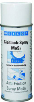 Смазывающий состав Anti-Friction Spray MoS2 WEICON wcn11539400