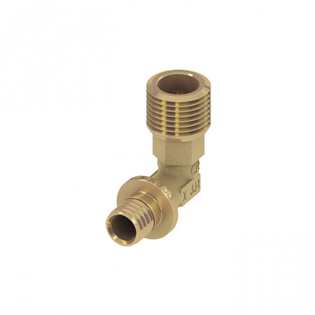 TECE  Уголок соединительный с ниппелем, латунь 25 × R 3/4"  767525