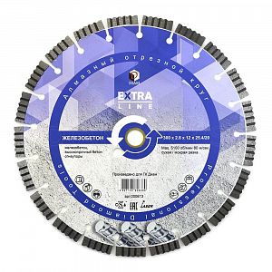 Алмазный диск DIAM Железобетон Extra Line 300x2.8x12x25,4/20 000613
