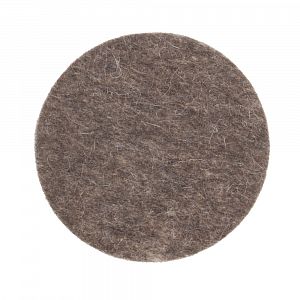 Круг войлочный 125х20мм velcro/грубошерстный 01538