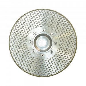 Алмазный диск Гальваника-FL O230х22,2 с фланцем 00030