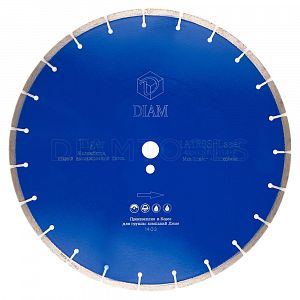 Алмазный диск DIAM Tiger 400x2.8x10x25.4 железобетон 000050