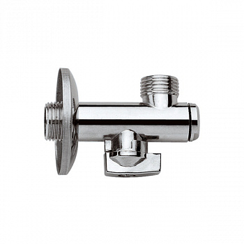 REMER  Кран угловой с фильтром RR 123 1/2-3/4  1231234