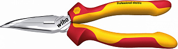 Плоскокруглогубцы Wiha Professional electric с режущей кромкой изогнутой формы