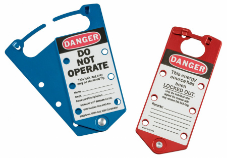 Множитель замковый алюминиевый с этикеткой