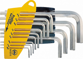 Набор ключей Wiha ProStar Шестигранник, 13 предметов (дюймовое исполнение)